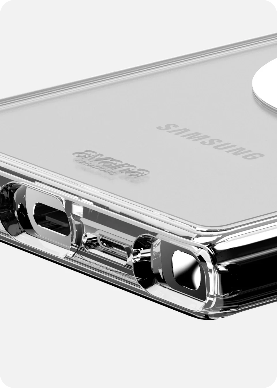 Samsung S25 Ultra MagSafe Cover Itskins Avana Ice Clear Samsung S25 Ultra MagSafe Cover Itskins Avana Ice Clear